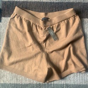 NWT J Crew High waisted cotton cashmere sweater shorts